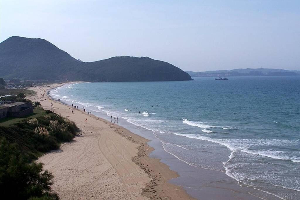 Santona Paseo Maritimo 2ª Linea Playa, Llegada Autonoma, Wifi Apartment Luaran gambar
